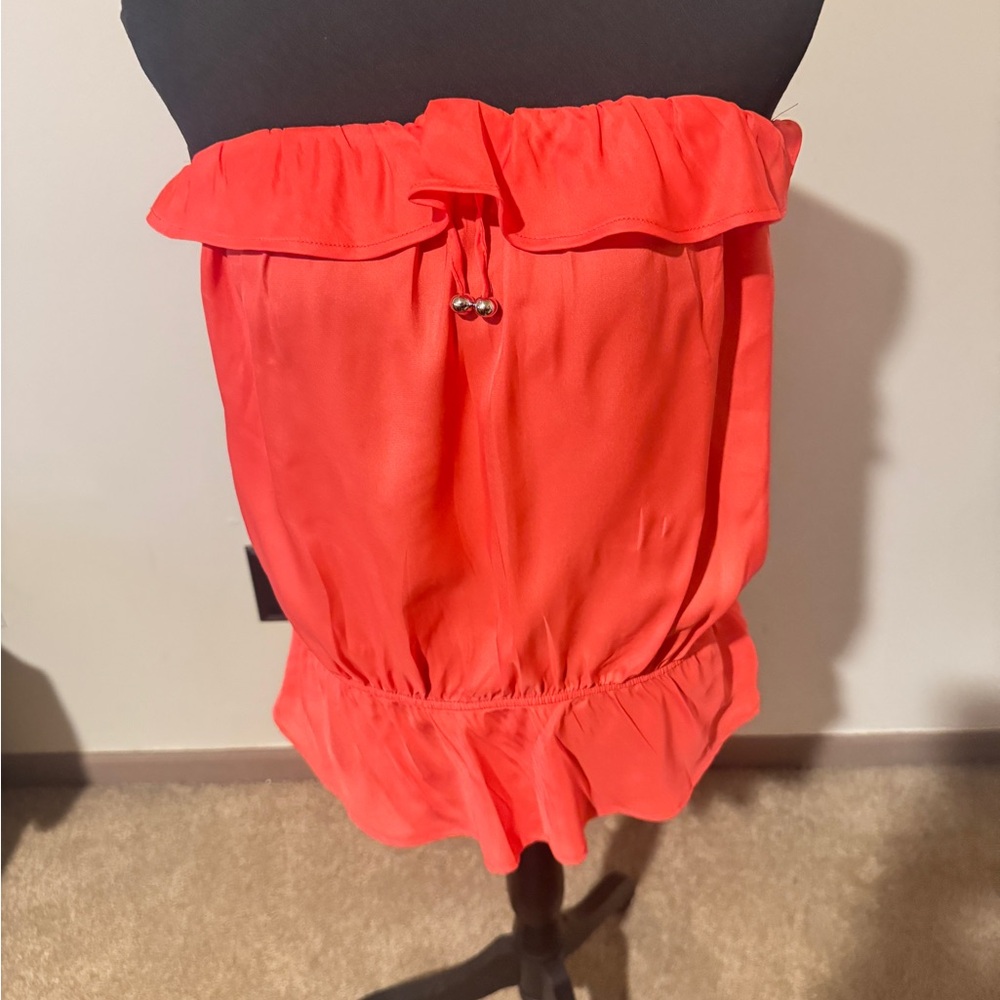 GAP Women's Red Strapless Top